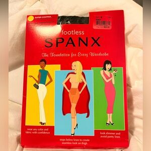 Spanx. Footless Body Shaping Pantyhose